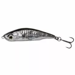 Savage Gear 3D Sticklebait Lápiz 7,5 Cm 13 G Hundimiento Lento Negro Plata