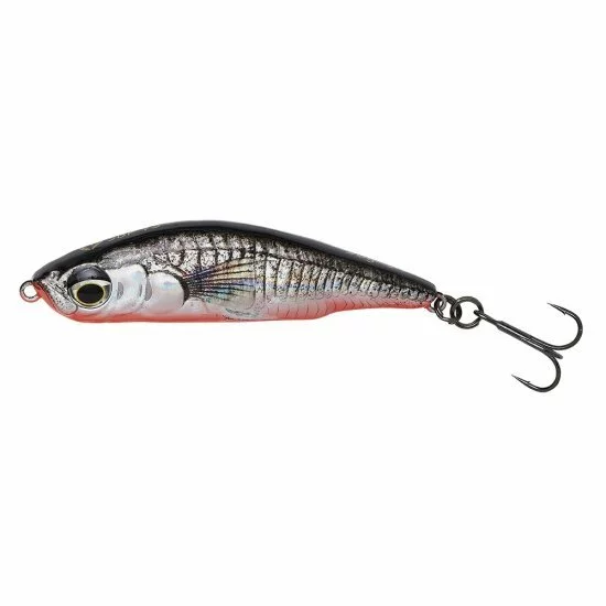 Savage Gear 3D Sticklebait Lápiz 7.5cm 17g Sinking Negro Rojo 3 Savage Gear 3D Sticklebait Lápiz 7.5cm 17g Sinking Negro Rojo