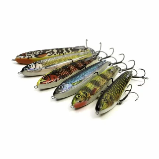 Salmo Sweeper Hundimiento 12cm Plata Chartreuse Shad - Imagen 5