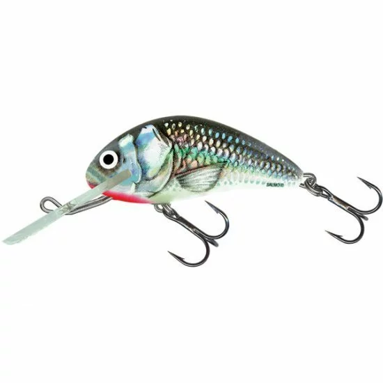 Salmo Hornet Floating 5cm Brillo Holográfico Gris 3 Salmo Hornet Floating 5cm Brillo Holográfico Gris
