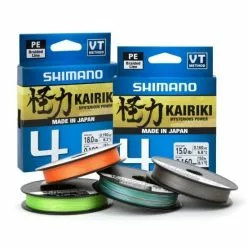 Shimano Línea Kairiki 4 3000m 0.10mm 6.8kg Verde Mantis