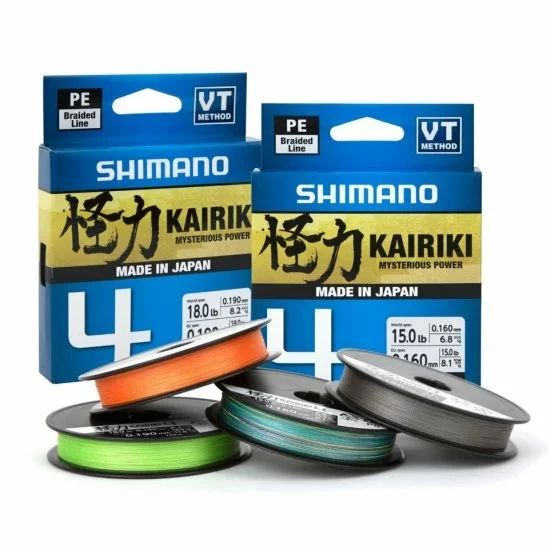 Shimano Line Kairiki 4 3000m 0.28mm 26.0kg Naranja 3 Shimano Line Kairiki 4 3000m 0.28mm 26.0kg Naranja