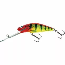 Salmo Bullhead Super Deep Runner 8cm Payaso Amarillo Percha