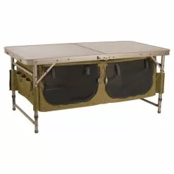 Tabla De Sesiones De Fox Storage -Cebos de lápiz Tienda de ventas cac784 fox session storage table mesh closed legs retracted 550x550w