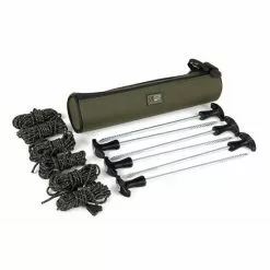 Paquete Bivvy Storm De La Serie R De Fox -Cebos de lápiz Tienda de ventas fox guy rope set unpacked 1 550x550w