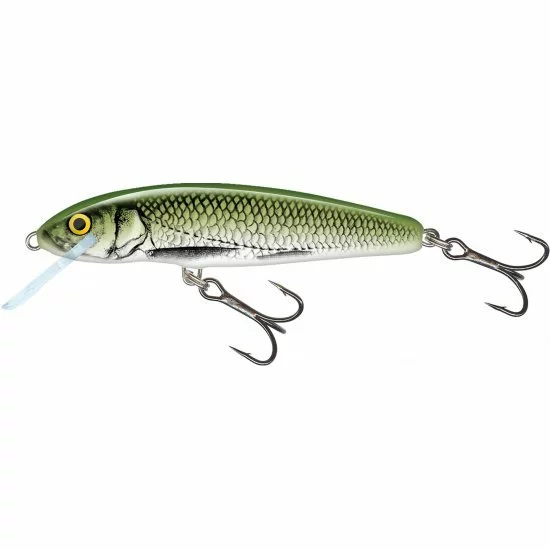 Salmo Minnow Sinking 5cm Verde Oliva Sombrío 3 Salmo Minnow Sinking 5cm Verde Oliva Sombrío