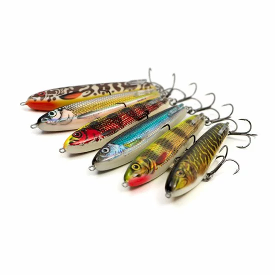 Salmo Barredora Hundida 12cm Barred Muskie - Imagen 4