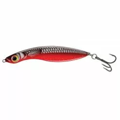 Salmo Ola Hundida 9cm Pez Rojo Negro