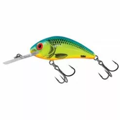 Salmo Rattlin Hornet Flotante 5,5cm Azul Chartreuse