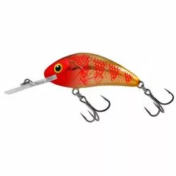 Salmo Rattlin Avispón Flotante 3.5cm Cabeza Roja Dorada