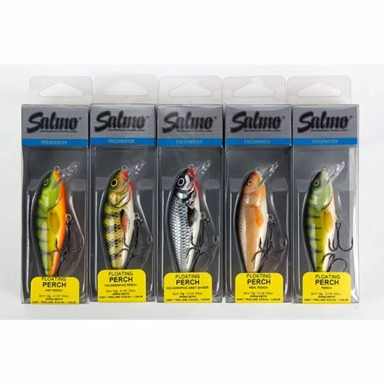 Salmo Perch Deep Runner 8cm Holo Percha 4 Salmo Perch Deep Runner 8cm Holo Percha - Imagen 2