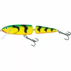 Salmo Pescado Blanco Articulado Flotante Edición Limitada 13cm Tigre Verde