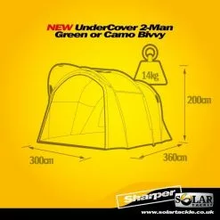 Solar Tackle Cápsula Interior Bivvy Para 2 Personas Solar Undercover -Cebos de lápiz Tienda de ventas y3U0RpMQ 550x550 1